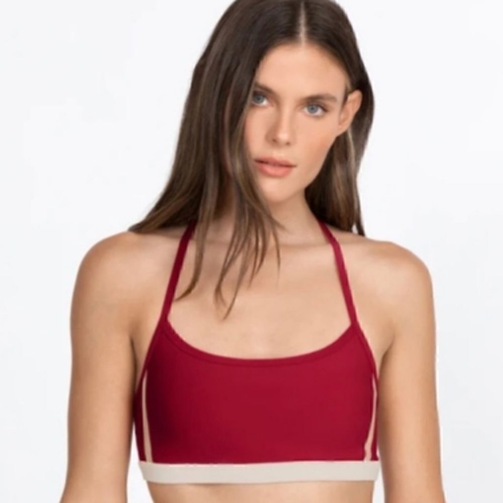 Johnny Was Calme Endurance Sports Bra size Medium NWT